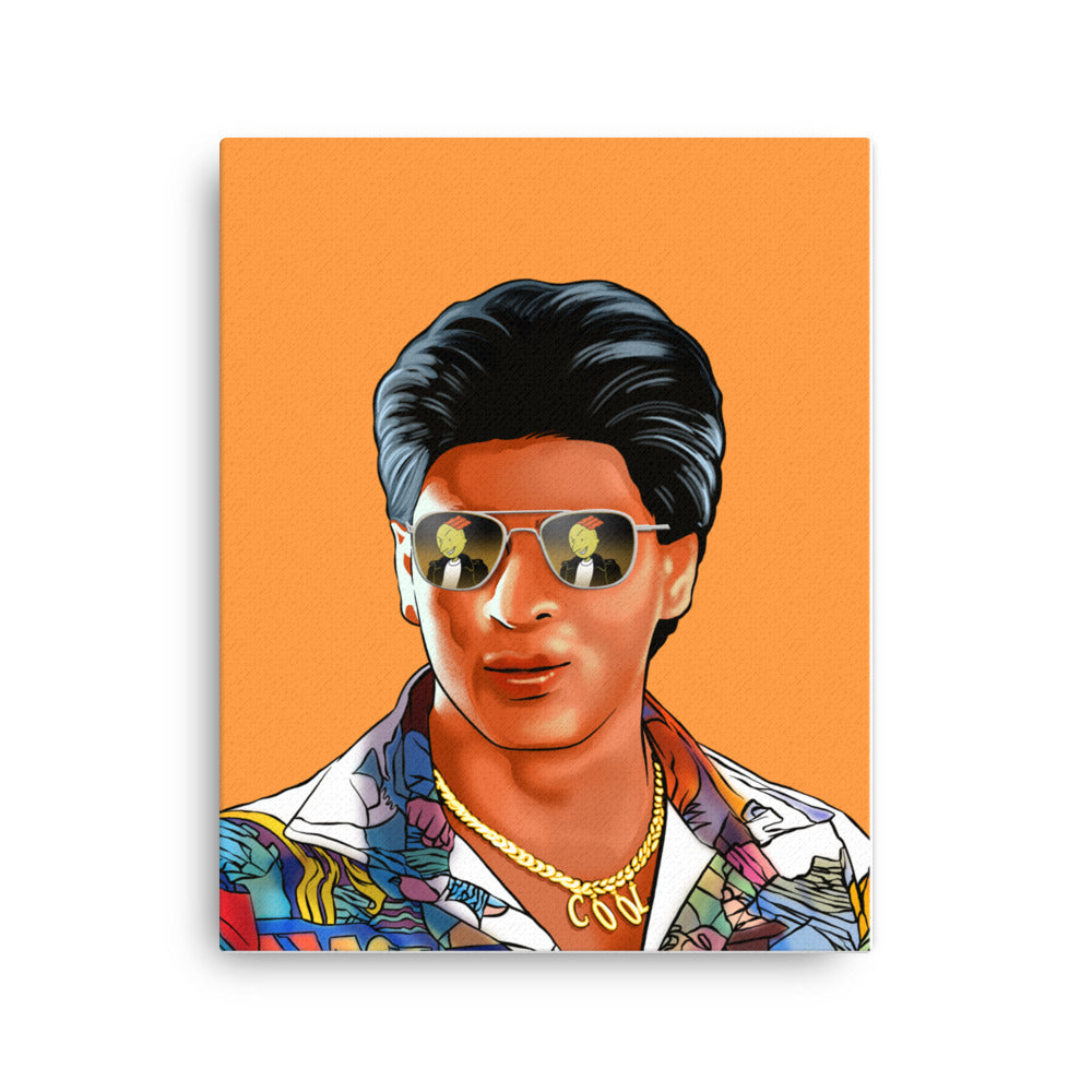 The Mashup Canvas Art - Shah Rukh & Roger