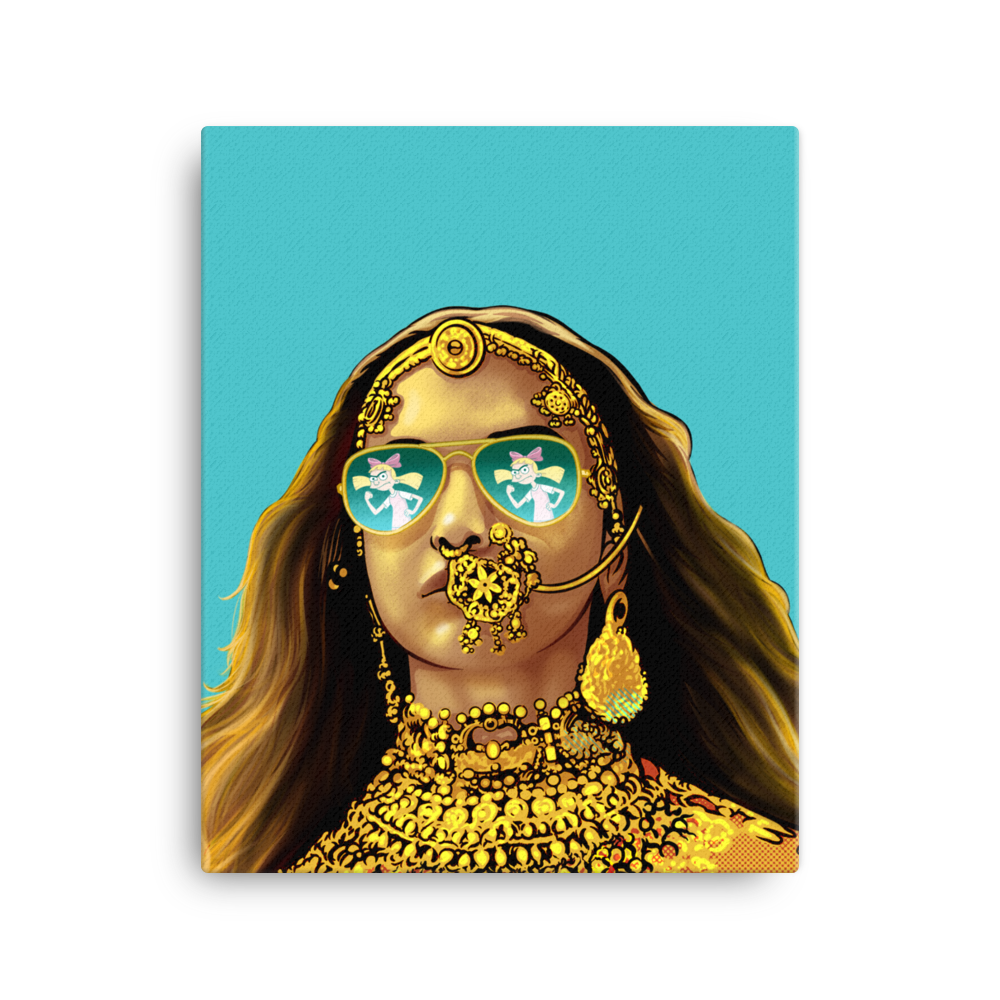 The Mashup Canvas Art - Deepika & Helga