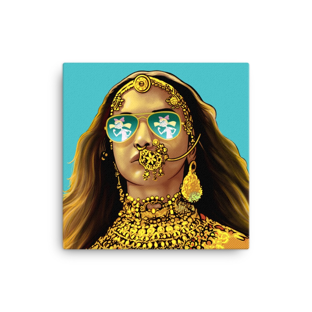 The Mashup Canvas Art - Deepika & Helga