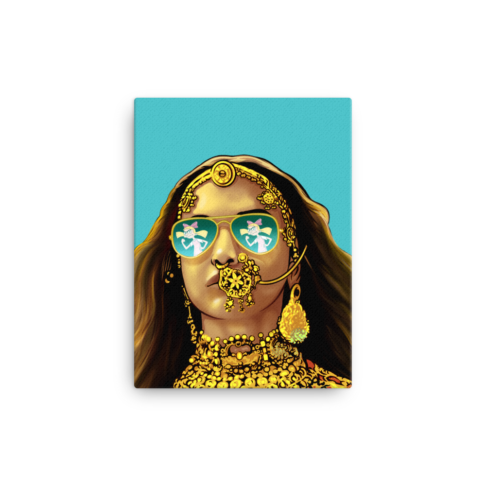 The Mashup Canvas Art - Deepika & Helga